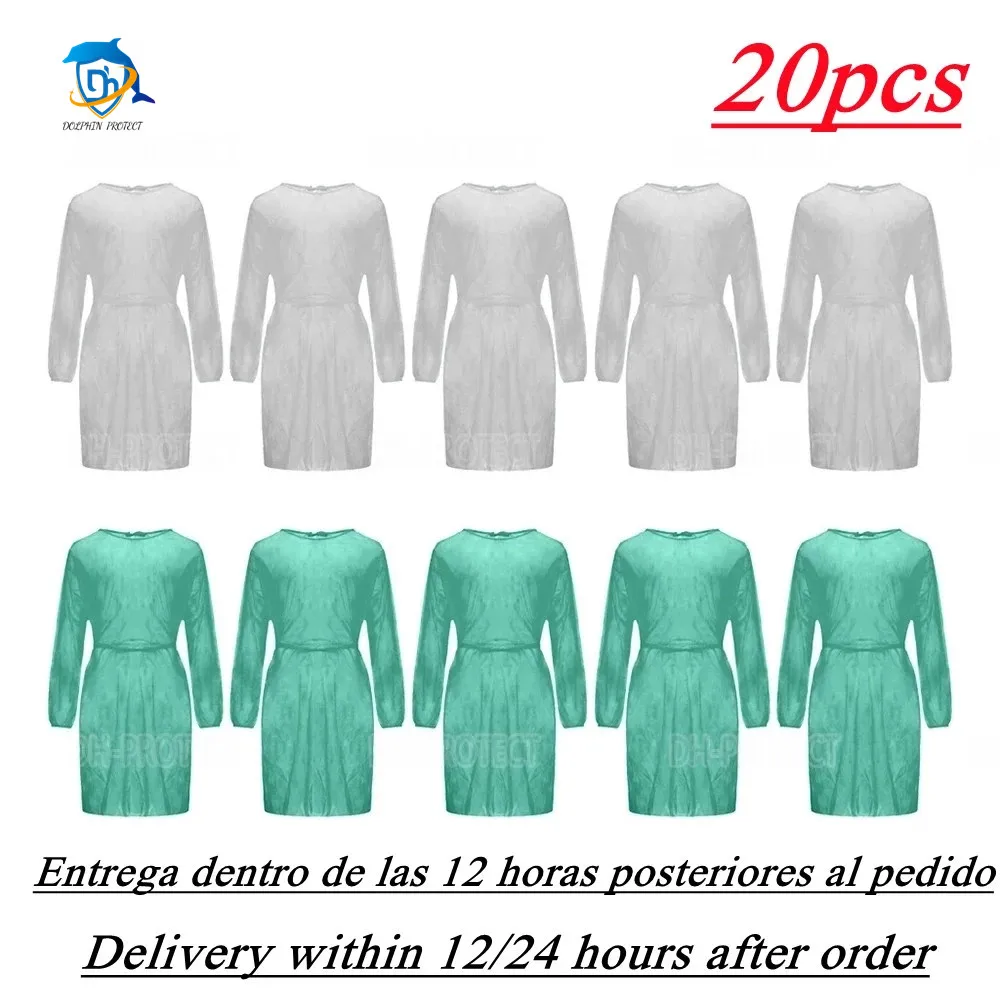 20pcs-unisex-disposable-protective-isolation-clothing-anti-spitting-waterproof-anti-oil-stain-nursing-gown-anti-fog-nursing-suit