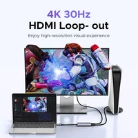 UGREEN HDMI Capture Card 2K@ 30 Capture & 4K Loop-out HDMI to USB/Type-C Video Grabber for Computer Live Stream Recording - Image 3