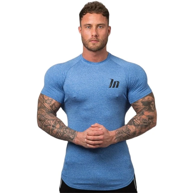 Shirt Men Skinny Quick Dry, Sports Shirt Men Fitness