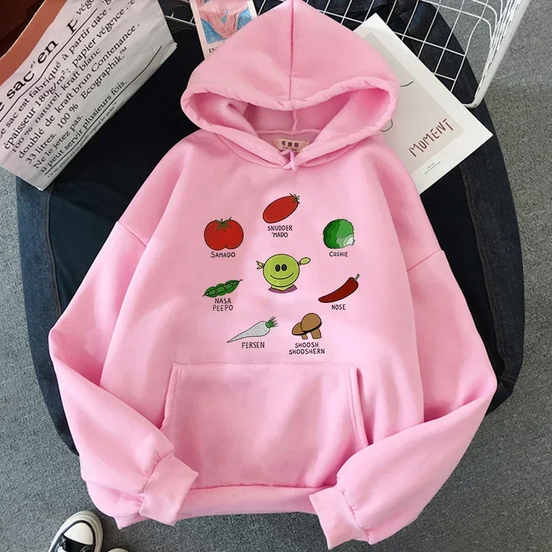 Nanalan Graphic Hoodies Fleece Harajuku Casual Sweatshirts Tops Spring and Autumn Fleece Casual Hip Hop Long Sleeve Streetwear