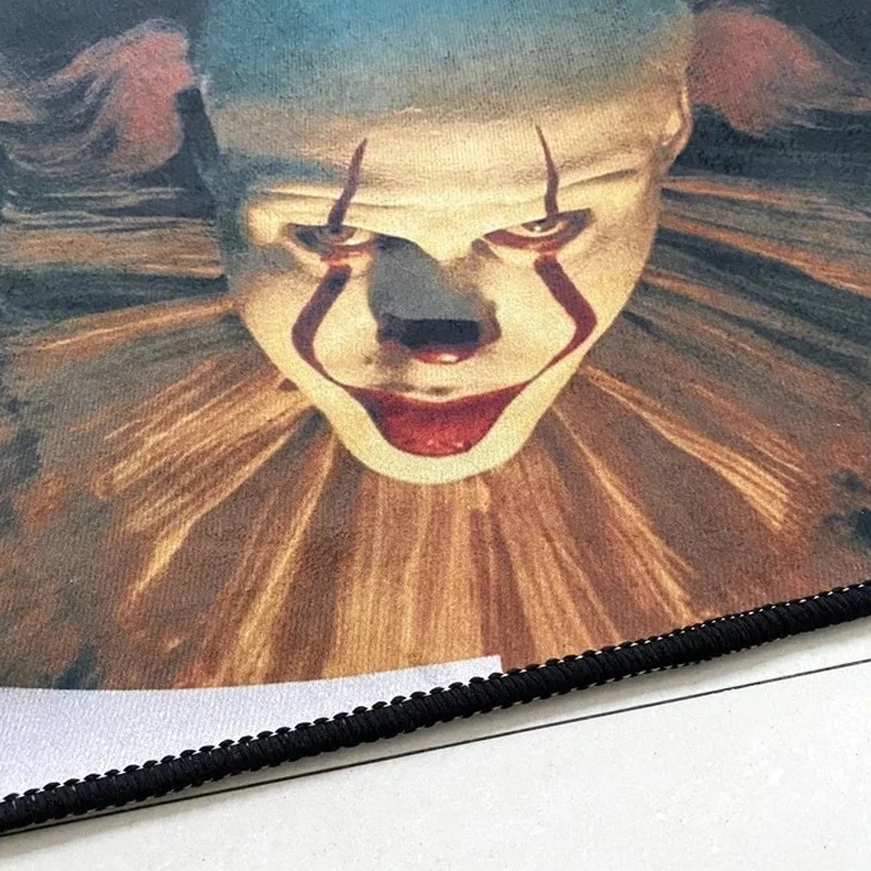 Polyester Mat Vortex Clown Trap Visual Non-slip Floor Mat Carpet Living Room Halloween Decoration Door Horror Carpet 70%