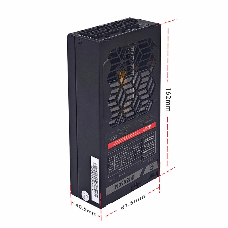 Computer PSU METALFISH Flex 600W Modular Power Supply Small 1U Computer PSU Flex-ATX 500W For ITX Compact Mini PC POS AIO NAS 90-264V