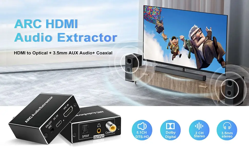 HDMI audio converter