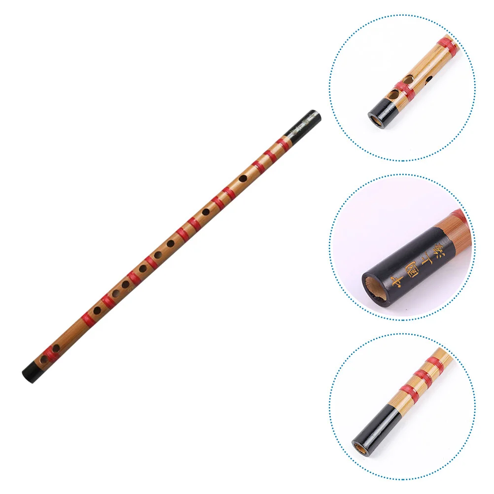 

Beginner Bamboo Flute Chinese Traditional Instrument Introductory Student Wooden Kids Musical Instruments Child Childrens Toys