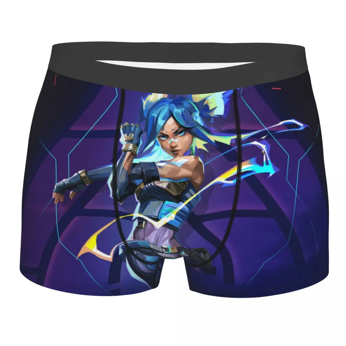 

Valorant Game Jett Underpants Cotton Panties Male Underwear Ventilate Shorts Boxer Briefs