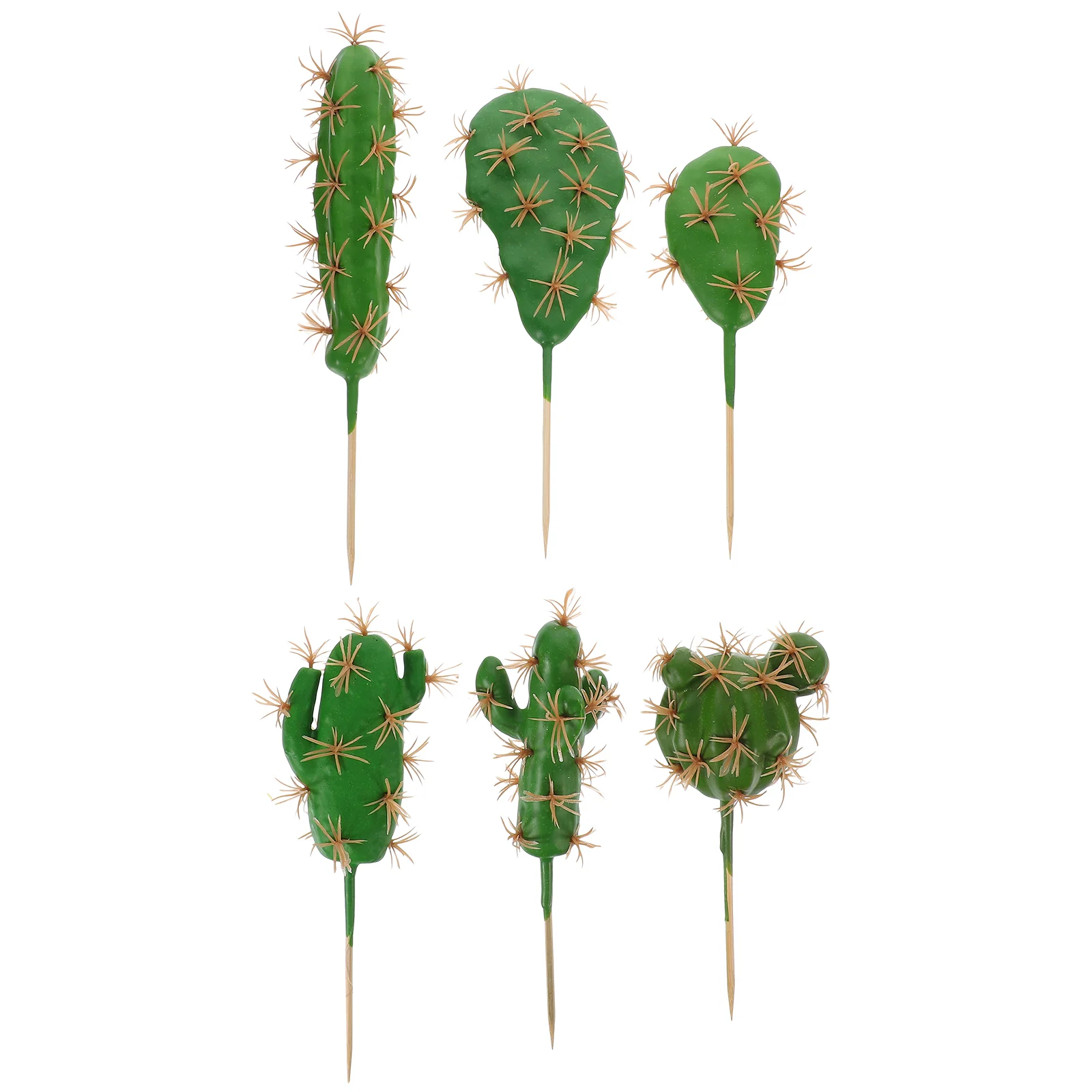 

Cactus Ornament Artificial Prickly Simulated Adornments Modeling Statue Simulation Lifelike Figurine Decor Plant Faux