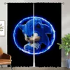 Modern Living Room Curtains for Camera Sonices Halloween Decoration Window Curtain Home Interior Curtains 2 Pieces Shades Child 1