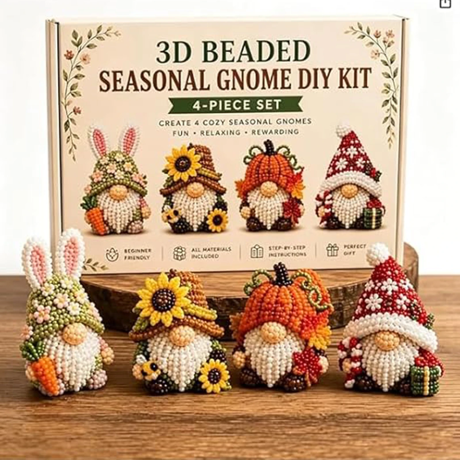 3D 비즈 동물 DIY 키트 ? 튼튼하고 밝은 색상의 요정 또는 새 비즈 공예 세..