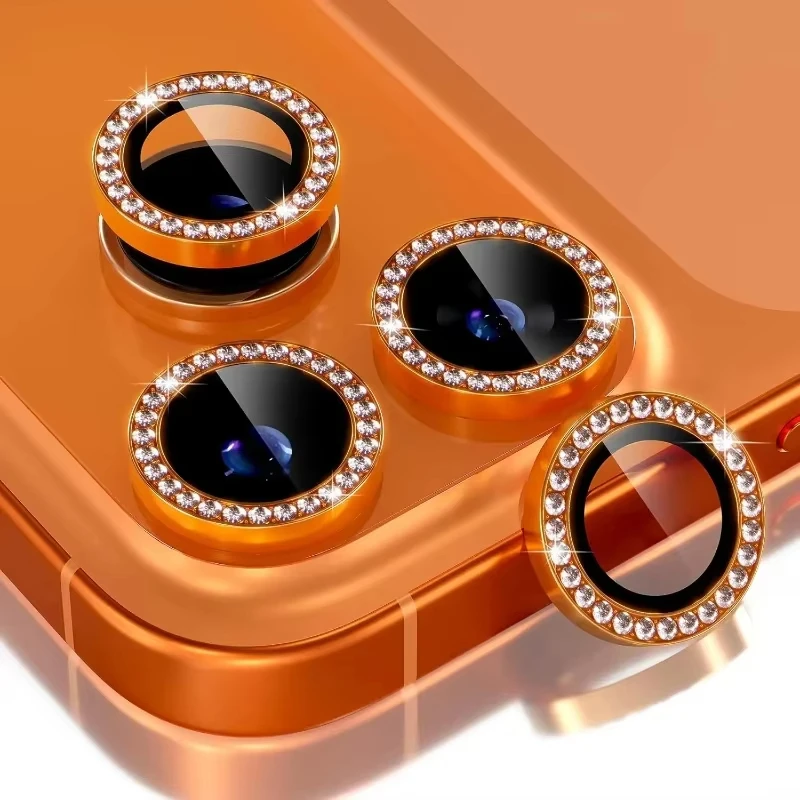 Diamond Camera Lens Protector - Premium Tempered Glass Lens Protection
