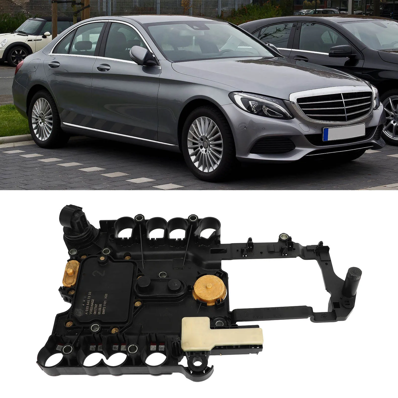 Transmission Control Module (TCM/TCU) Replacement For Mercedes-Benz 7G Tronic VGS1, VGS2, VGS3 - Part # A0335457232, A0335456632