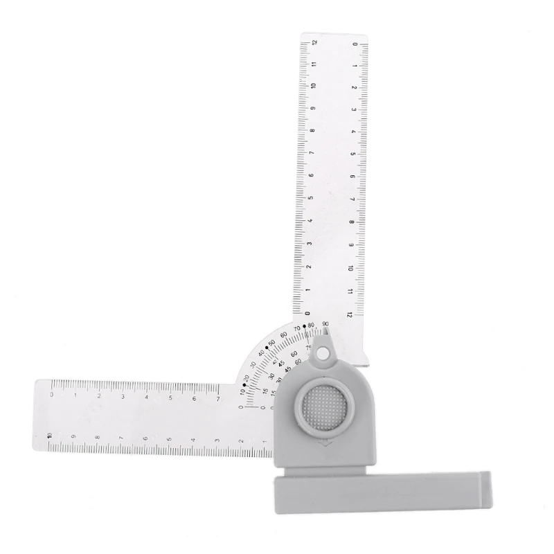 A4 Multi-function Drawing Board Tools Drawing Board Adjustable Parallel with Clear Rule Graphics Angle Measurement
