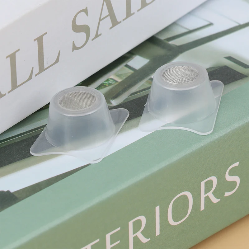 2Pcs 에어 브러시 특수 페인트 정화 컵 24mm-33mm 투명 필터 컵 필터링 페인트 불순물 모델 색칠 도구