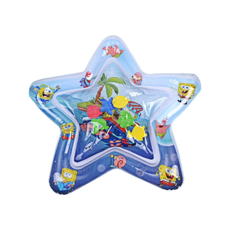 F62D Baby Tummy Times Water Mat Gift for 3 6 9 12 Month Newborn Boy Girl Toddler