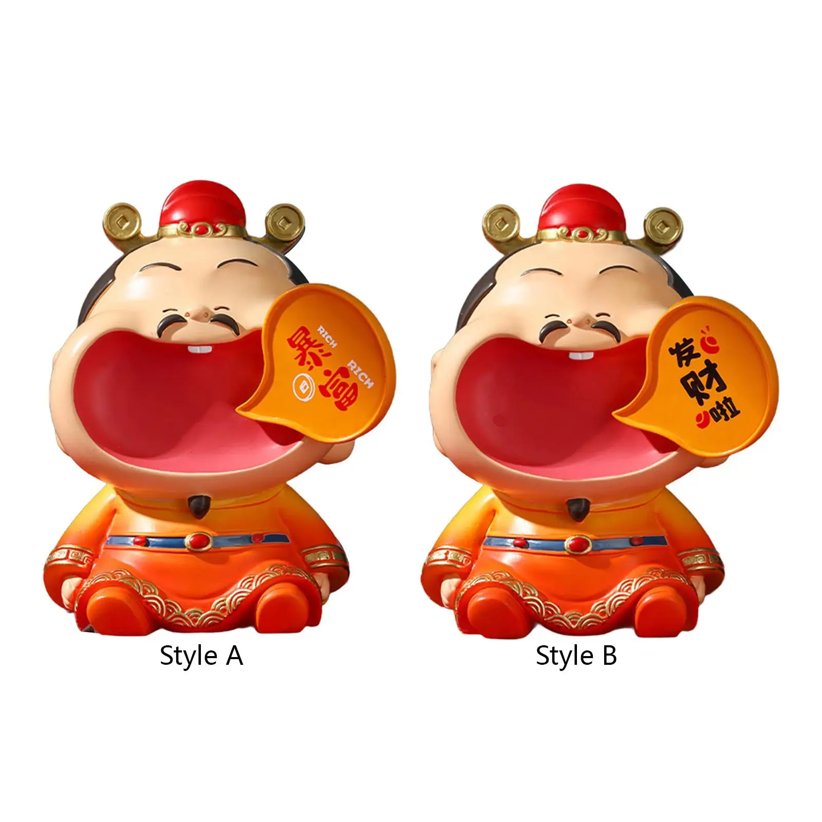 

Статуя китайского бога богатства Cai Shen вечерние офисная Статуэтка Fortune Store