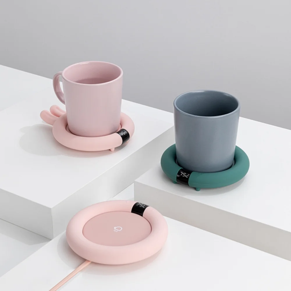 

Cup Warmer Heat Beverage Mug Mat Keep Drink Warm Heater Heating Coaster Pad for Coffee Milk Tea 220V 20W coasters