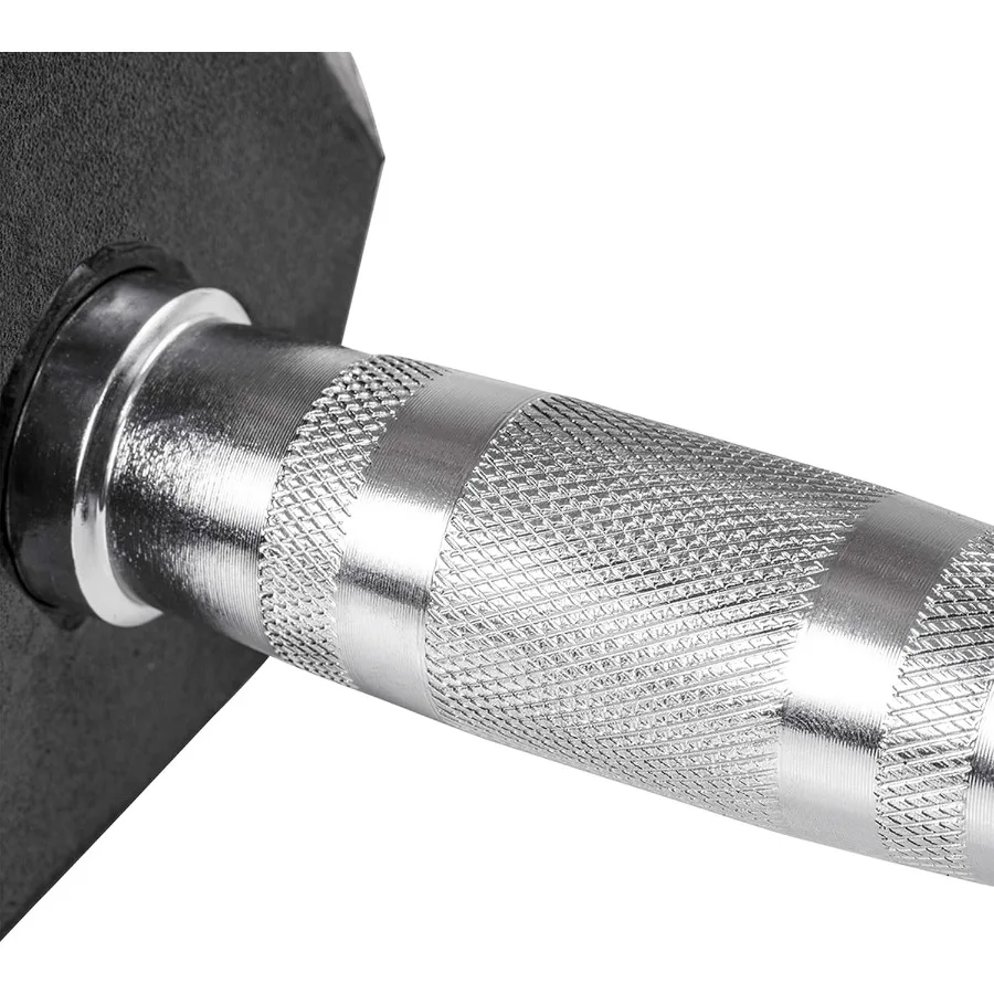 Fitness Hex Dumbbells, Rubber Wrapped Hex Dumbbells, Premium Quality, Ergonomic Knurled Handle, Dumb Bells for Exercise, Home Gy