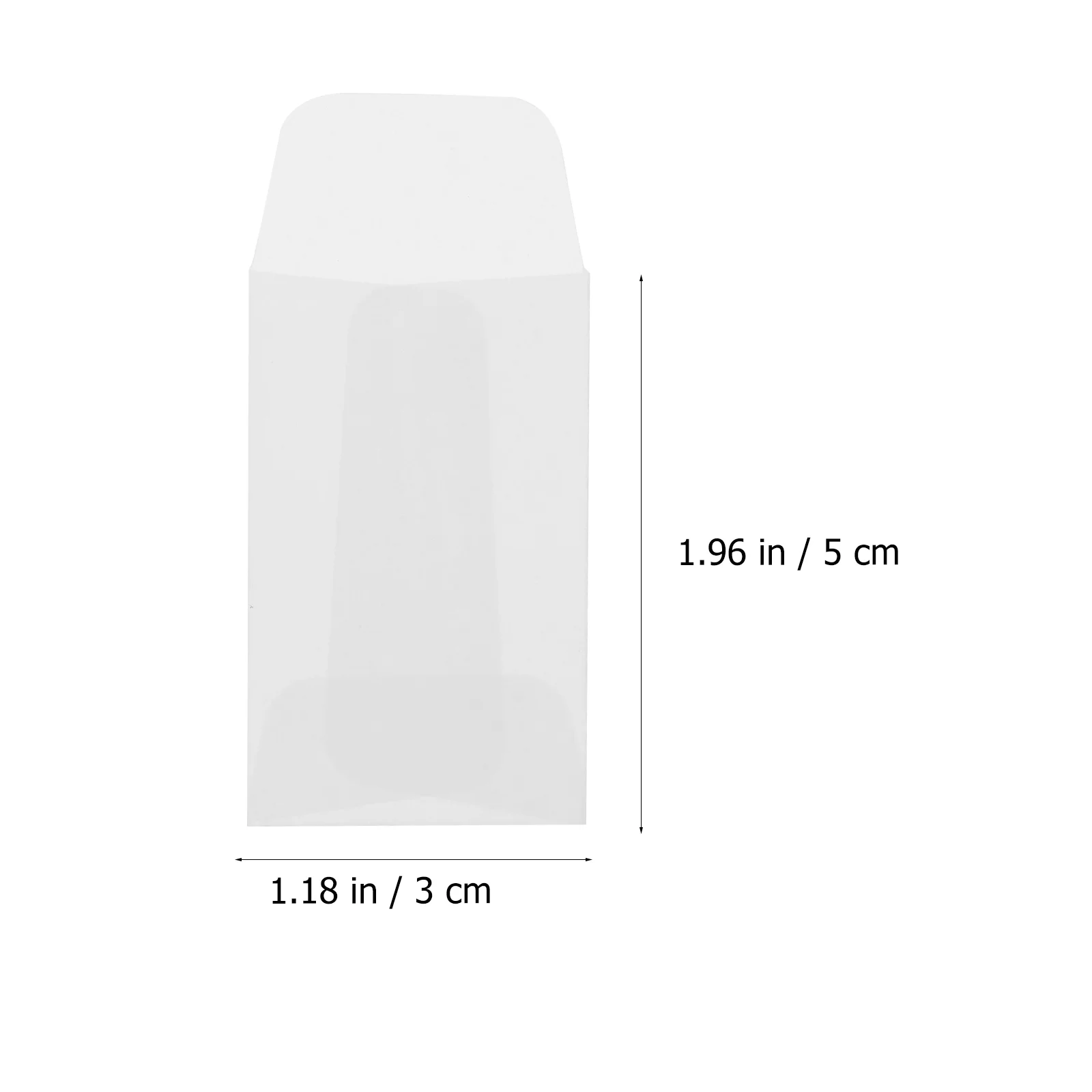 50 Pcs Jewelry Envelope Bag Mini Picture Envelopes Hangtag Pouches Earrings Coin Litmus Paper Small Gift Bags Office Cellophane mini envelopes