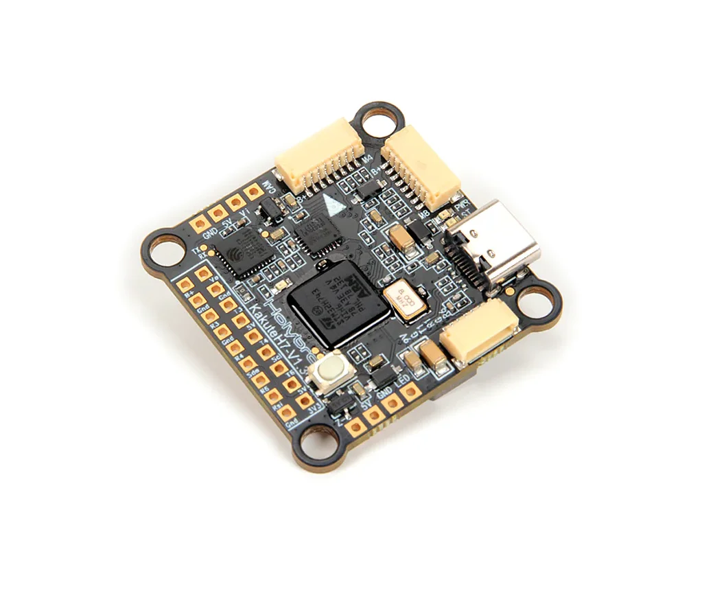 

HolyBro Kakute H7 V1.3 MPU6000 H743 Flight Controller Dual BEC Baro OSD Onboard Bluetooth 30.5X30.5mm 2-8S for DJI Caddx Analog
