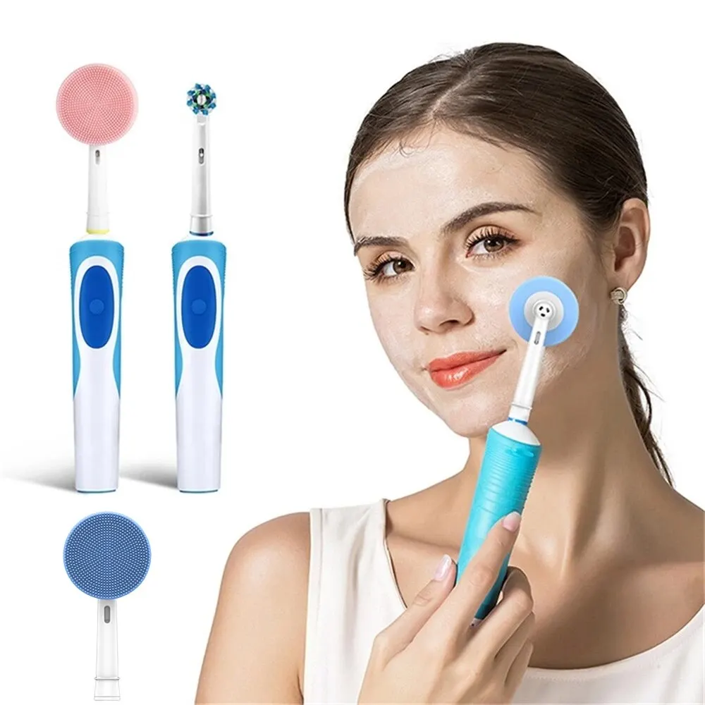 New Facial Cleansing Brush Head For Oral-B Electric Toothbrushes Replacement Heads Face Skin Care Tools