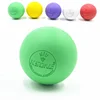 Massage Ball 6.3cm Fascia Ball Lacrosse Ball Yoga Muscle Relaxation Pain Relief Portable Physiotherapy Ball Jaw Exerciser Ball
