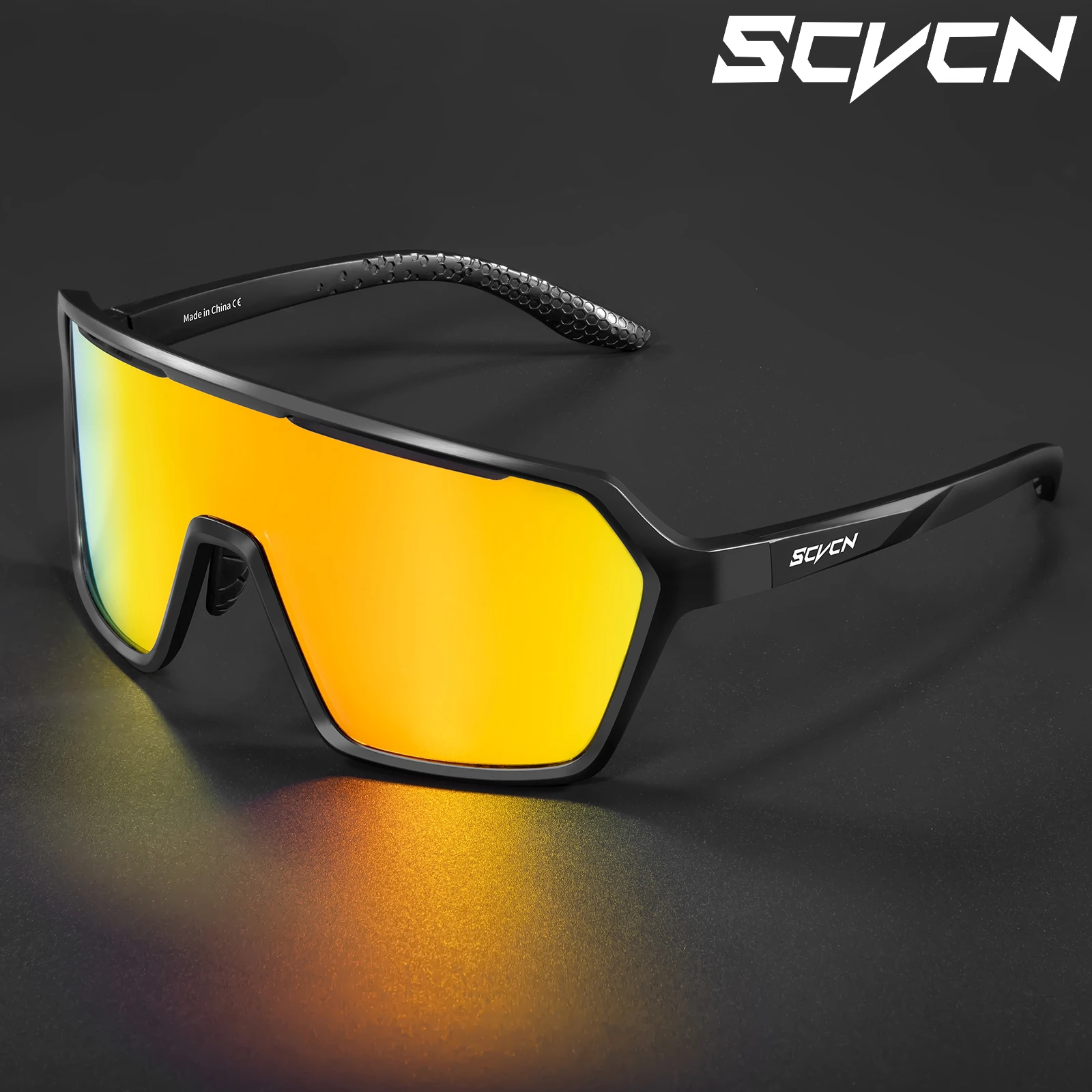 SCVCN Pink Hiking Eyewear Cycling Glasses Bike Sunglasses for Men Photochromic Women Mountain Bicycle Cycle Goggles UV400 MTB