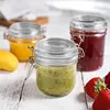 Glass Sealed Fruit Enzyme Storage Bottle, Airtight Seal Lid, Round Clip Top, Food Container Jars, Home Kitchen 6