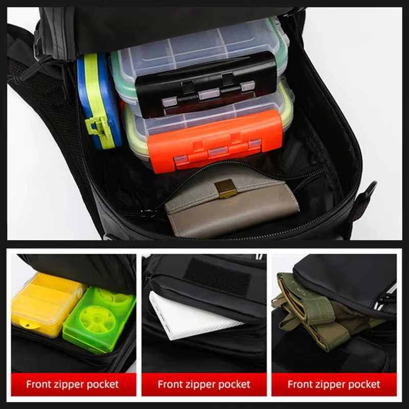 Waterproof Oxford Backpack for Hiking Camping Fishing