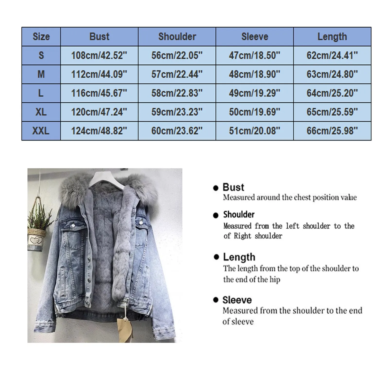 Denim Fleece Thicken Coat Women Winter Thermal Fur Neck Single Breasted Pocket Coat Vintage Loose Warm Soft Streetwear Outercoat