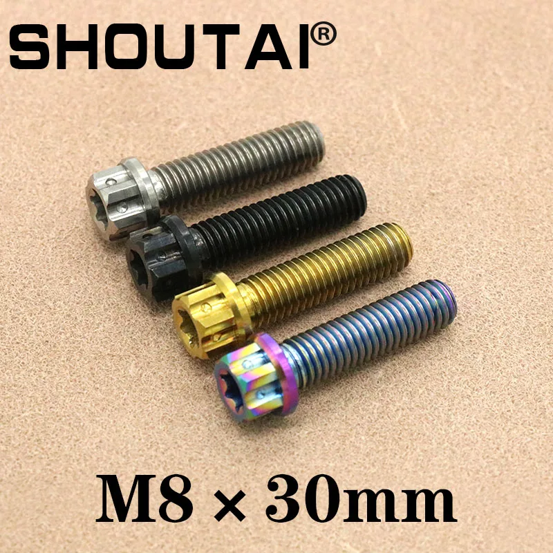 

Titanium Alloy Screw for Ride MT09 TC4 M8 * 30 2PCs