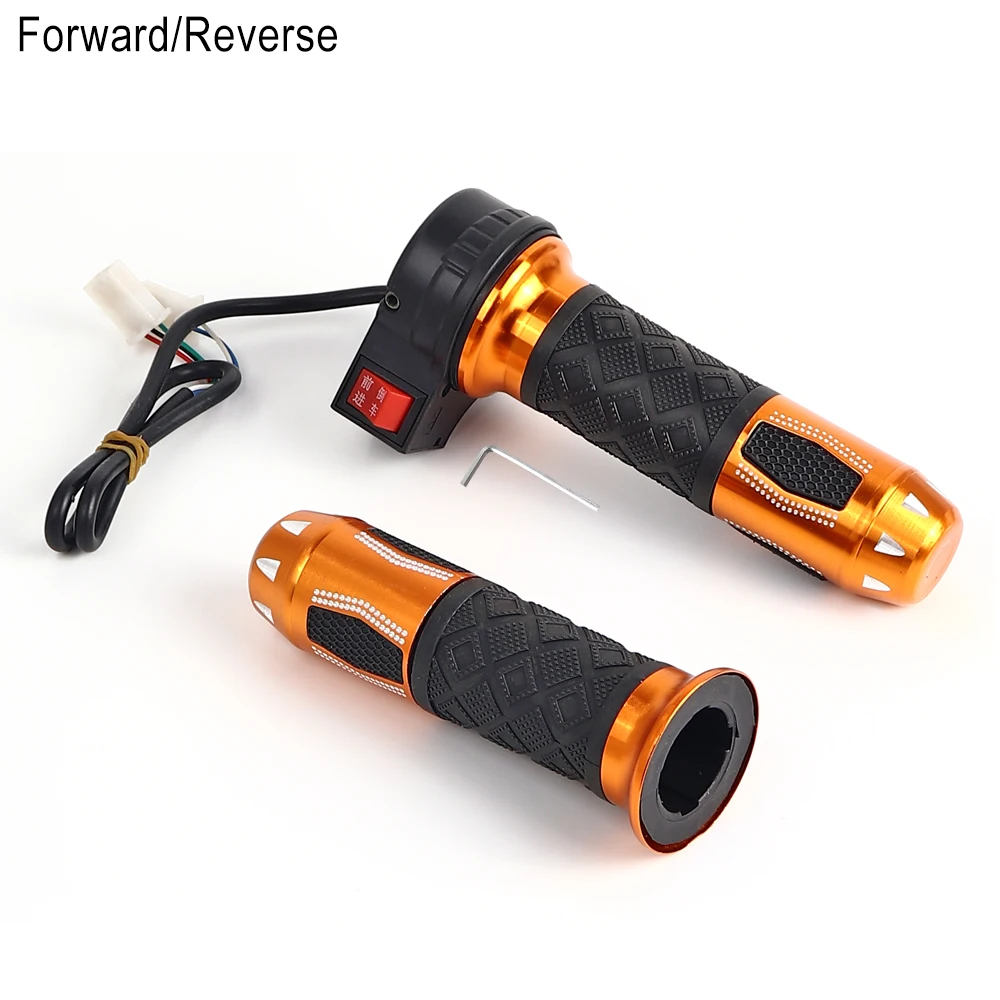 Electric Vehicle Aluminum Alloy Twist Throttle Handle with Adjustable Speed Control