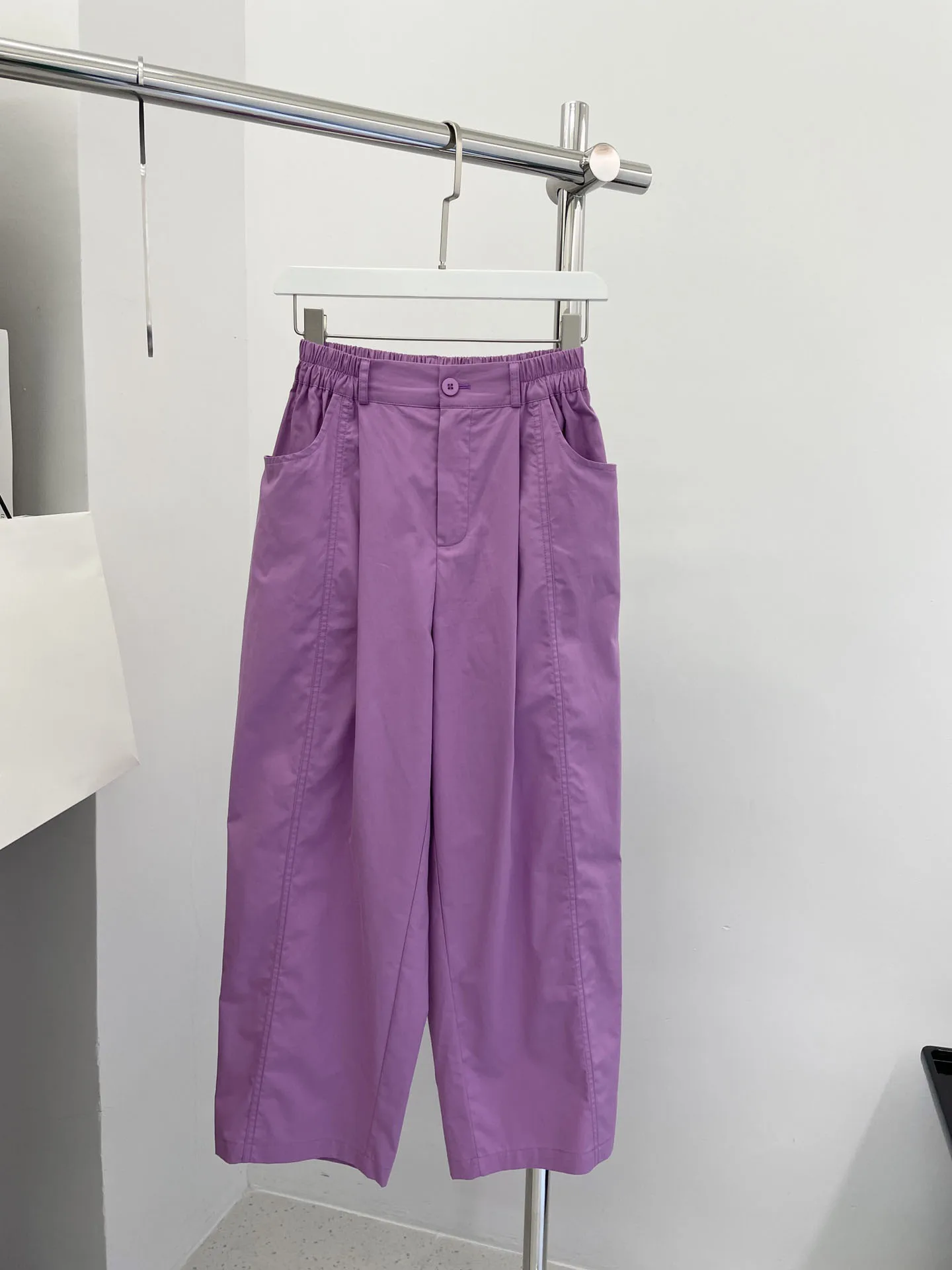 

Pants three-dimensional splicing lines casual fashion 2023 summer new 0410