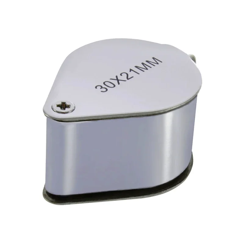 

magnifying glass 30x 30x21mm Loupe Magnifier Magnifying Triplet Jewelers Eye Glass Jewelry Diamond