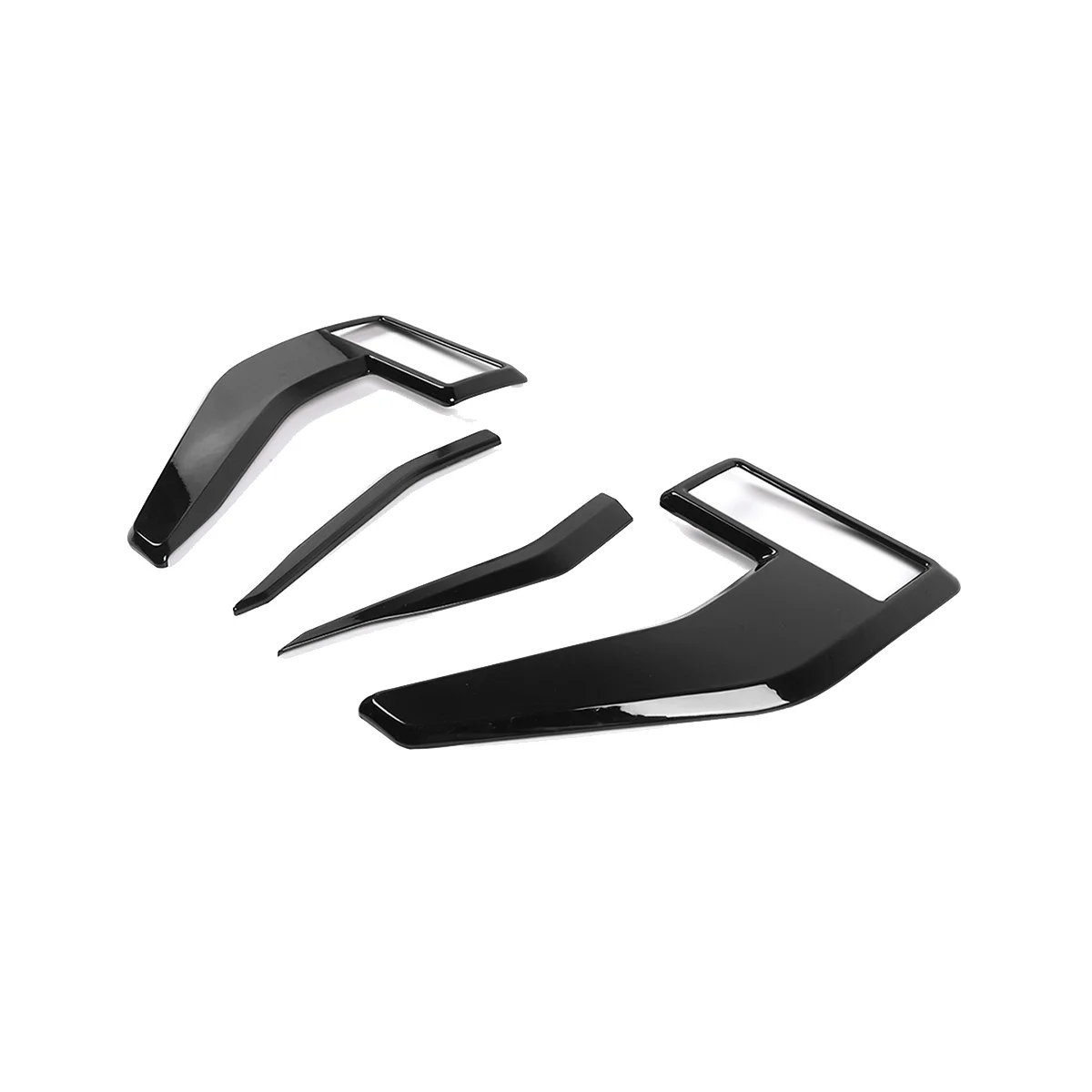 

4Pcs Car Side Vent Trims Cover for 2021-2023 Front Vent Emblem Stickers