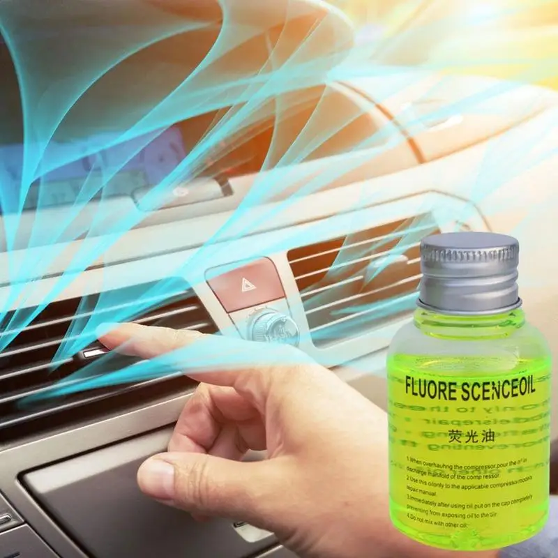 

Engine Oil Dye Universal Fluorescent Oil Leak Detector Test UV Dye Agent Automotive Fluid Leak Detection Dye for Auto Oil Leak