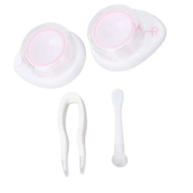 

Contact Lens Storage Container Durable Outer Box Lovely Portable Plastic Good Sealing Properties Contact Lens Case for Daily Use