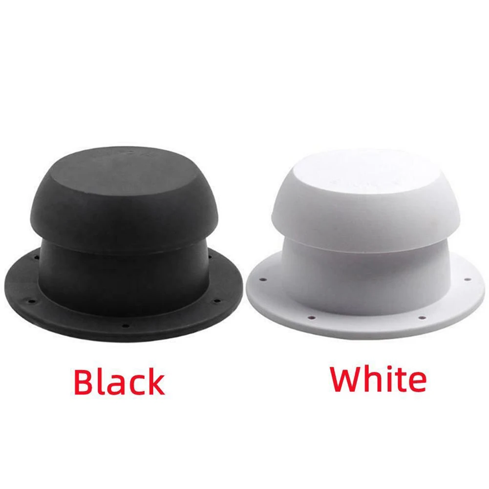 

1pc Vent Air Exhaust Fan Mushroom Head Shape RV Roof Motorhome Ventilation Cap White Black Vent Cap RV Accessories