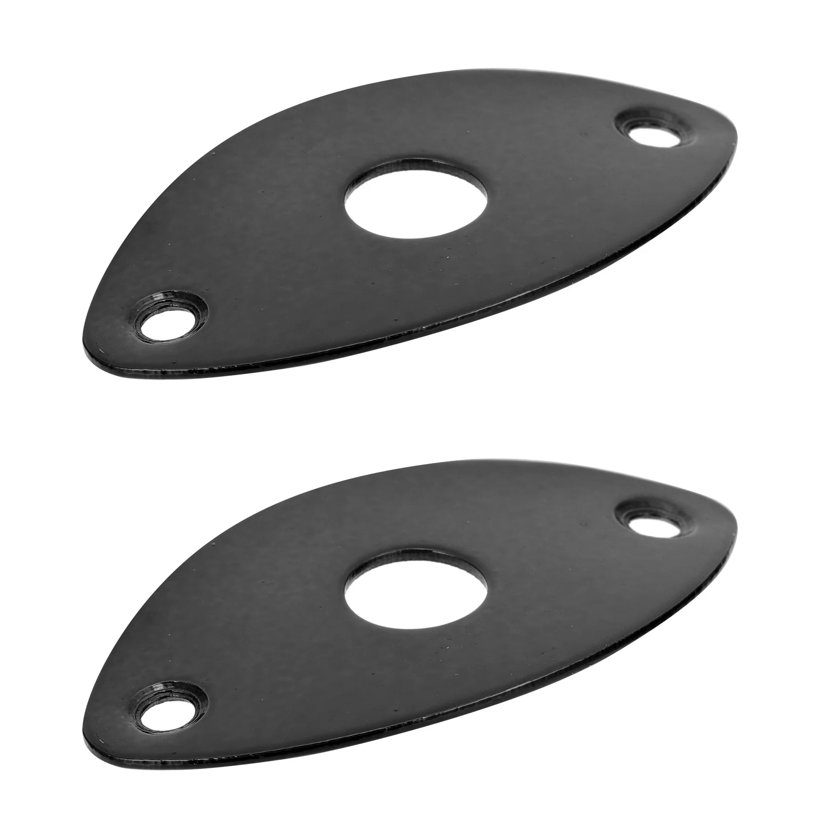 

2 Pcs Guitar Jack Cover Football Accessories Electric Supply Replace Plug Socket for Zinc Alloy Output Interface Baffle