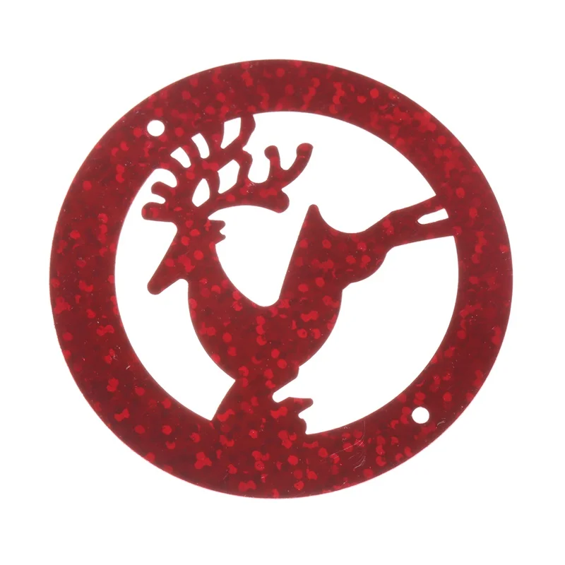 

Свободные блестки в виде петли для оленей, товары для рукоделия, 500 г/цвет, 600 + цветов, 35 мм