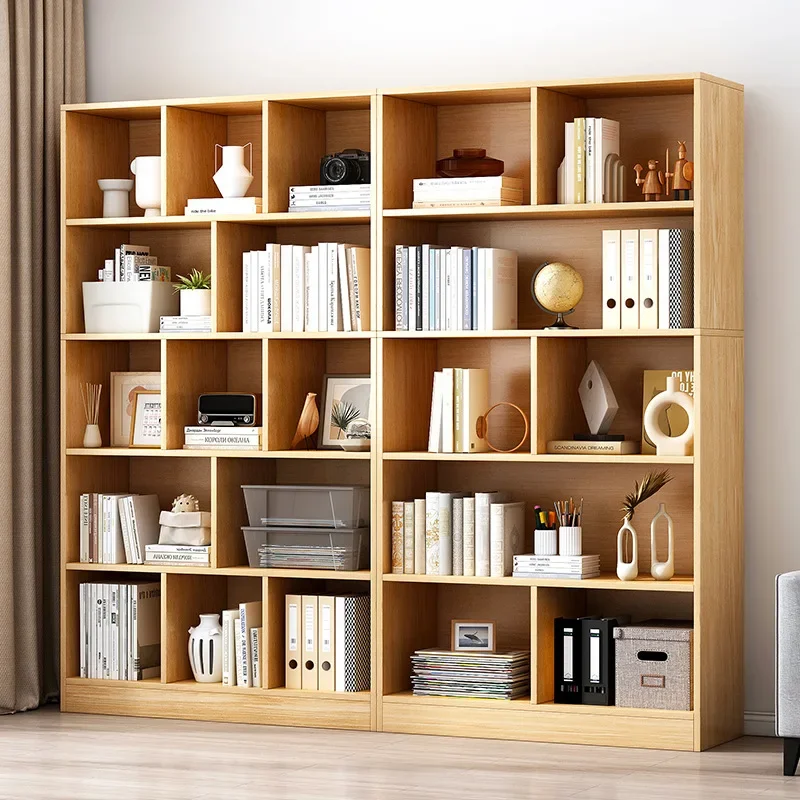 

Simple Bookshelf Floor Living Room Storage Rack Bedroom Storage Home Wall Cabinet Storage Partition Office Bookcase