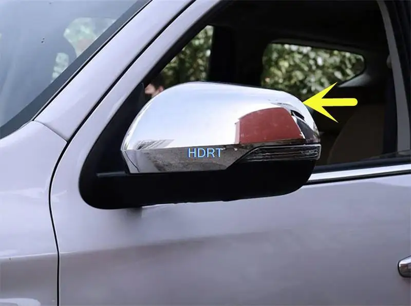 Rearview Mirror Cover Trim Plastic Side Door Rear View Mirror Frame For