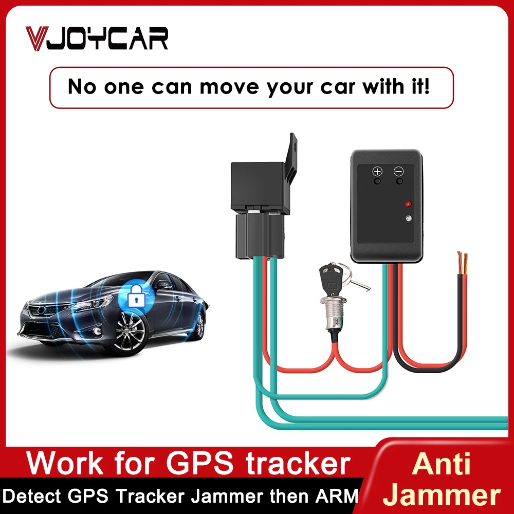 

Anti-Jammer Device 12V 24V Cars Immobilizer Universal Security One Way Car Alarms System Anti Theft for Car Remote Oil Cut-off
