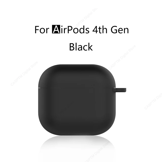 Custodia In Silicone Morbido Per AirPods 4 2024 - Cover Protettiva Con Moschettone E Ricarica Wireless - Foto 13