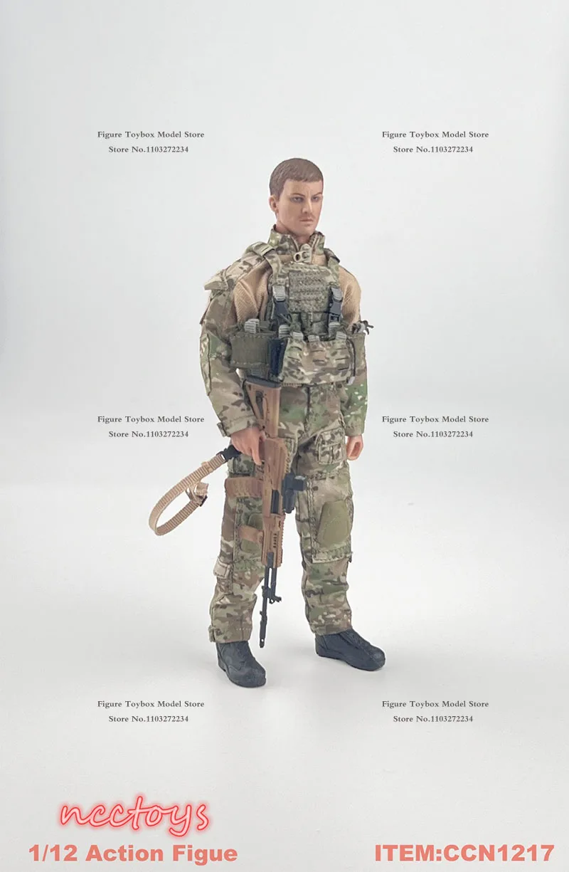 CCN1216 1/12 男兵士 S M ミニ迷彩戦闘服セット CCN1217 GEN3 V2
