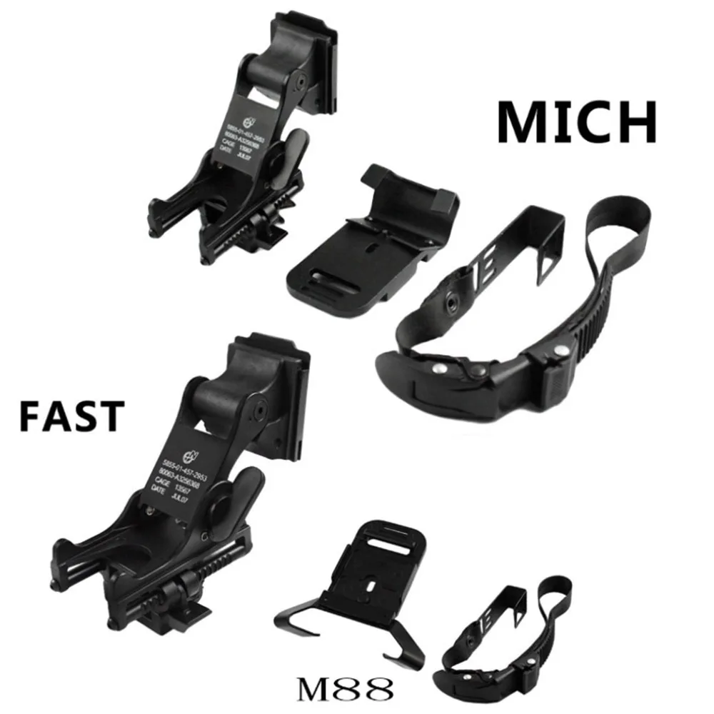 Tactical Mich M88 Fast Helmet Mount Kit Accessori Per Casco Per Rhino Nvg Pvs-14 Pvs-7 Night Vision