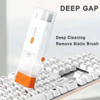 8-in-1 Computer Keyboard Cleaner Brush Kit Phone Holder Camera Phone Tablet Cleaning Tools Earphone Cleaning Pen For Airpod 2