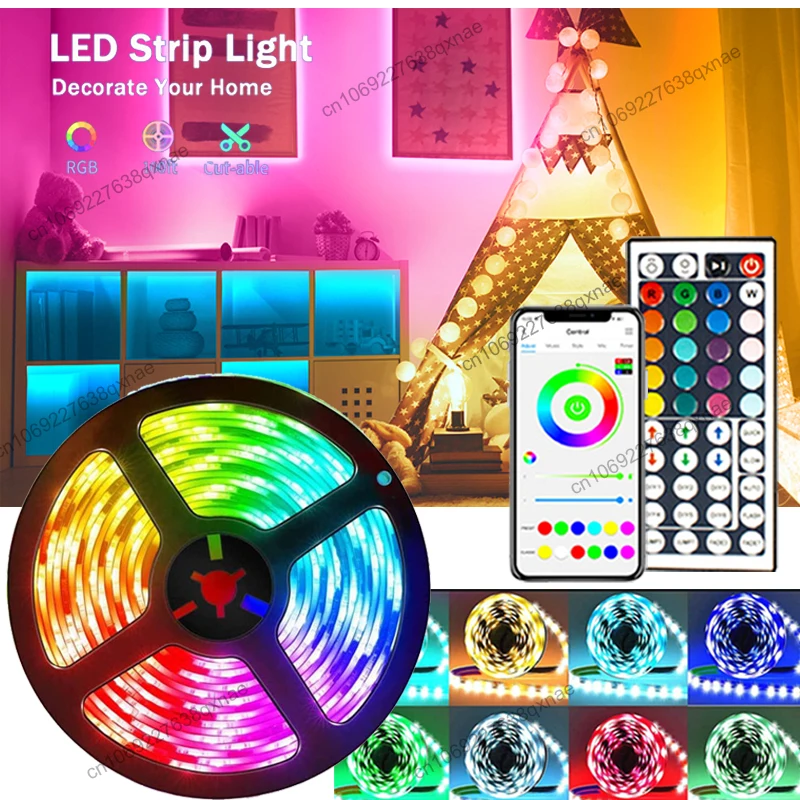 

LED Strip Lights USB SMD5050 Tira Led Rge Led Lights for Room Decoration APP Control Neon Lights LED 1-5m 10m 15m 20m 30m