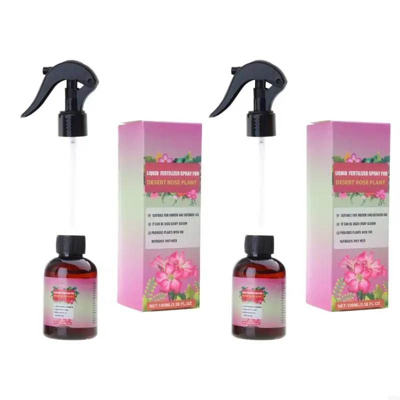 Gardening Fertilizers Misting for Desert Rose Health Leaf Growth Nutrient