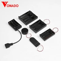 USB Power Battery Storage Case For LED Light Accessories Battery Box Compatible With DIY Blocks Model With Conecting Cable 1