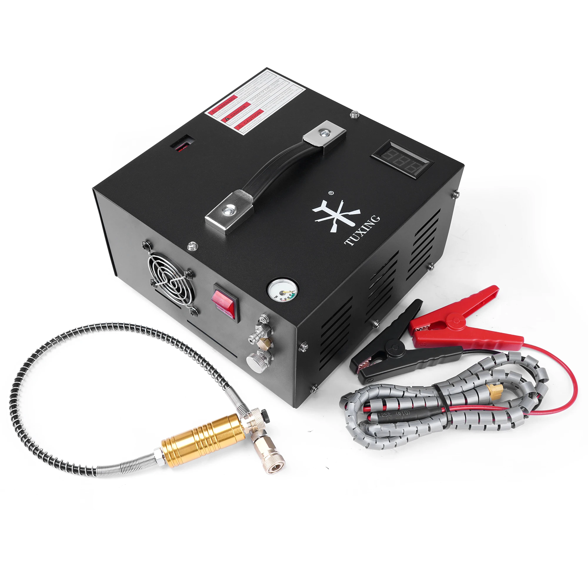 Kit Adaptateur De Charge PCP 300 Bar / 4500psi Pour Remplissage Extérieur Paintball