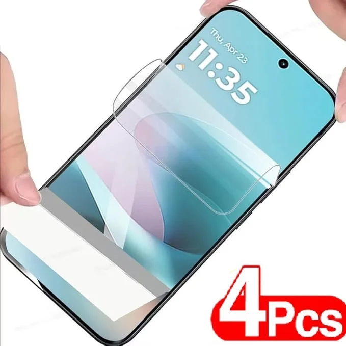 Hydrogel Screen Protector Set - Premium Protection Film 3/4 Pack